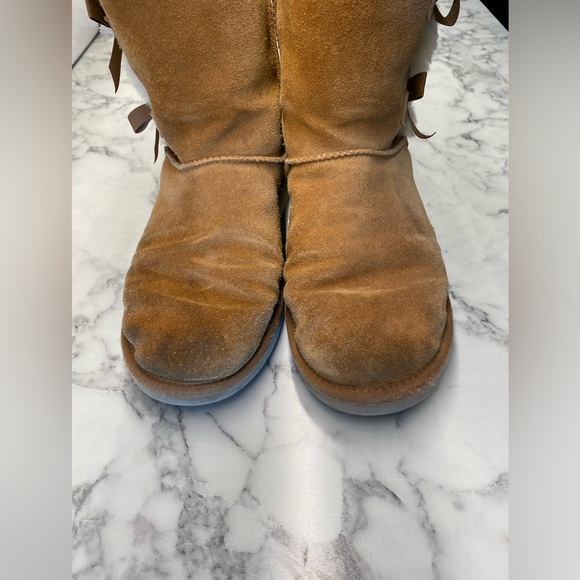 Koolaburra By UGG Victoria Short Bootie Cognac Size 9 - Picture 5 of 7